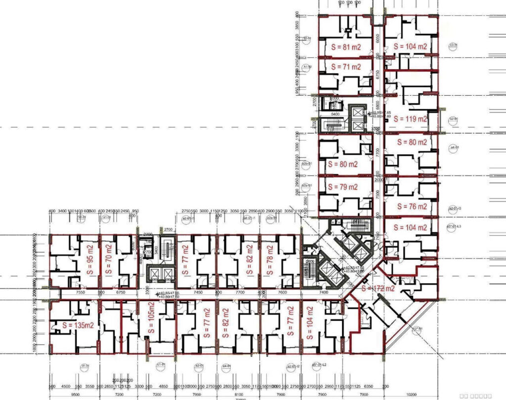 Mặt bằng dự án mic tower